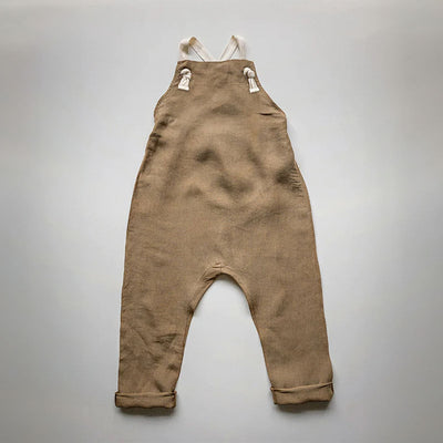 The Linen Overall - Camel
