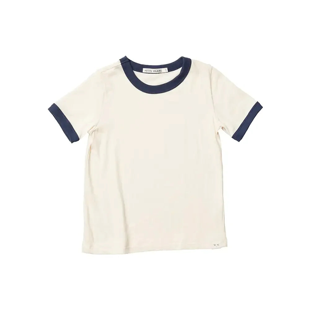 Jean Ringer Tee - Natural/Marine