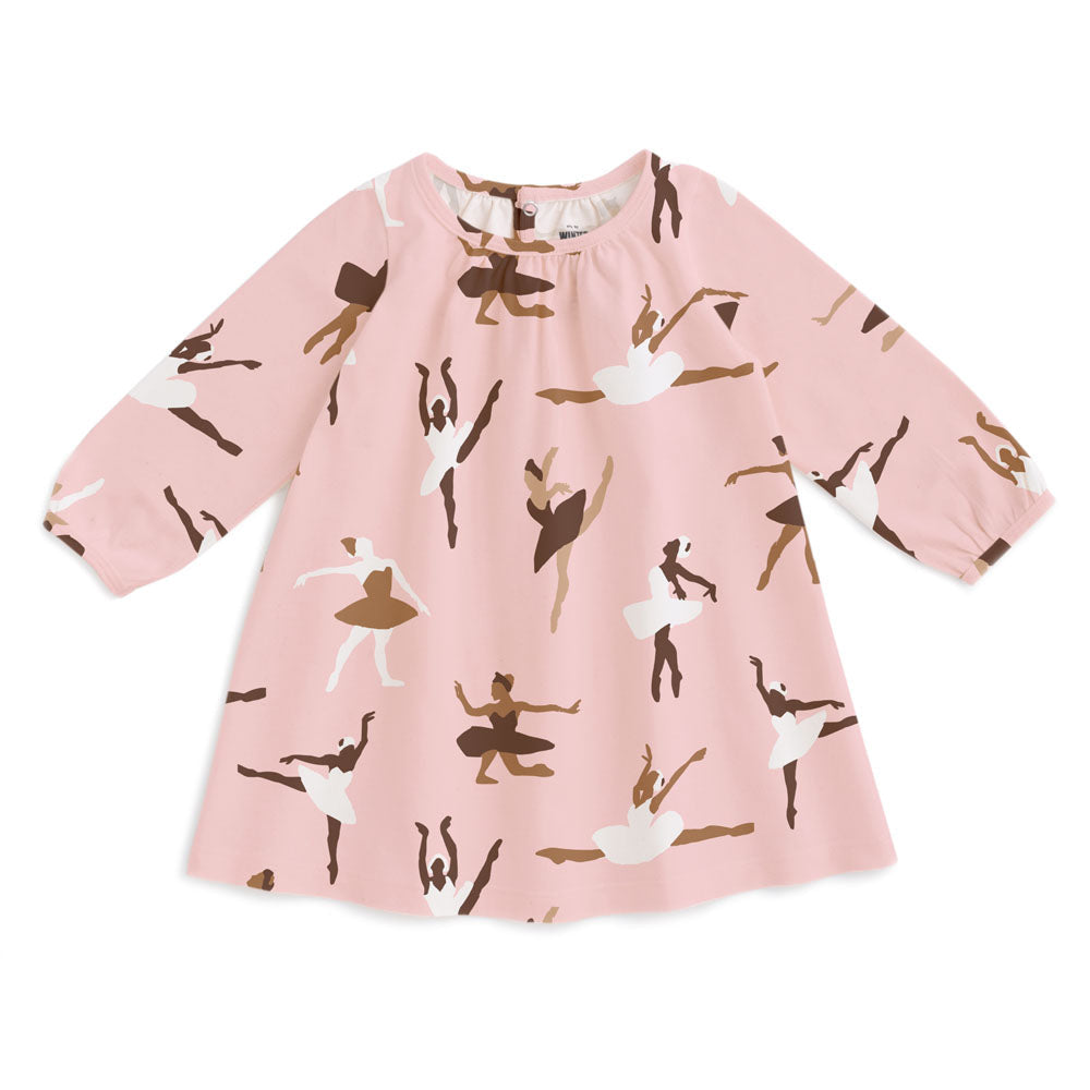 Juniper Baby Dress - Ballet Pink