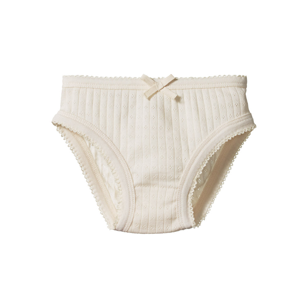 Knickers Pointelle - Natural