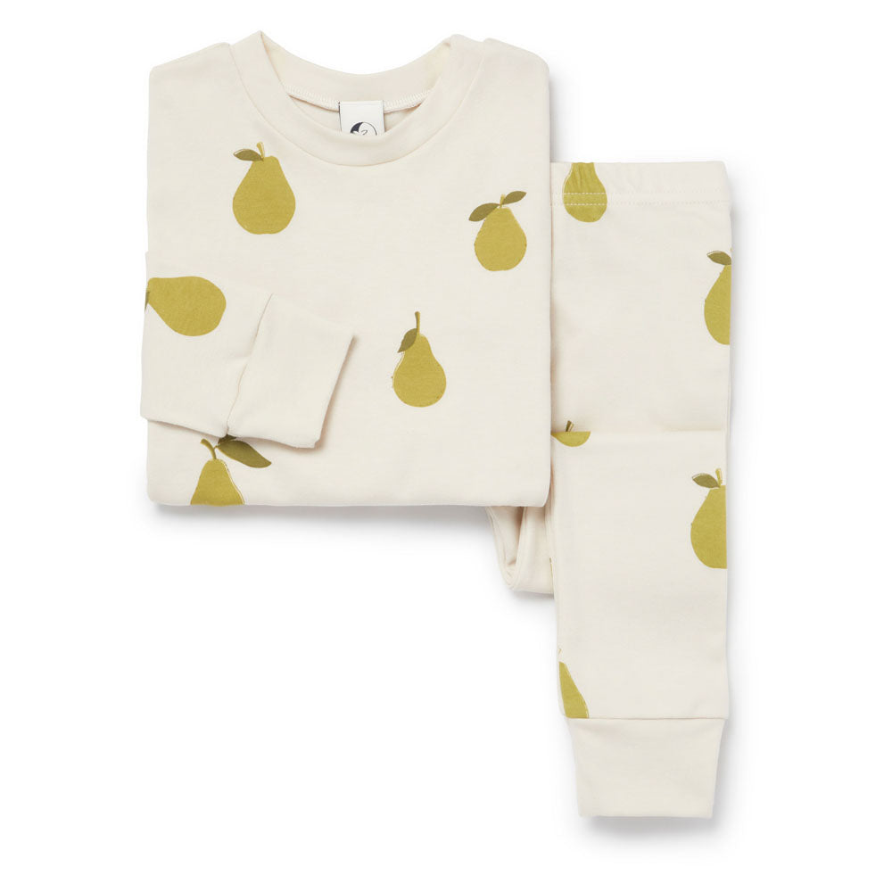 Kids Classic PJ Set - Pear