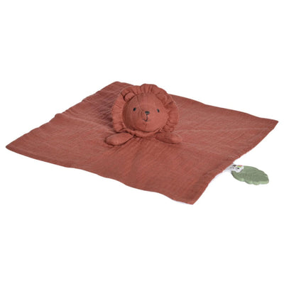 Lion Comforter w/ Natural Rubber Teether