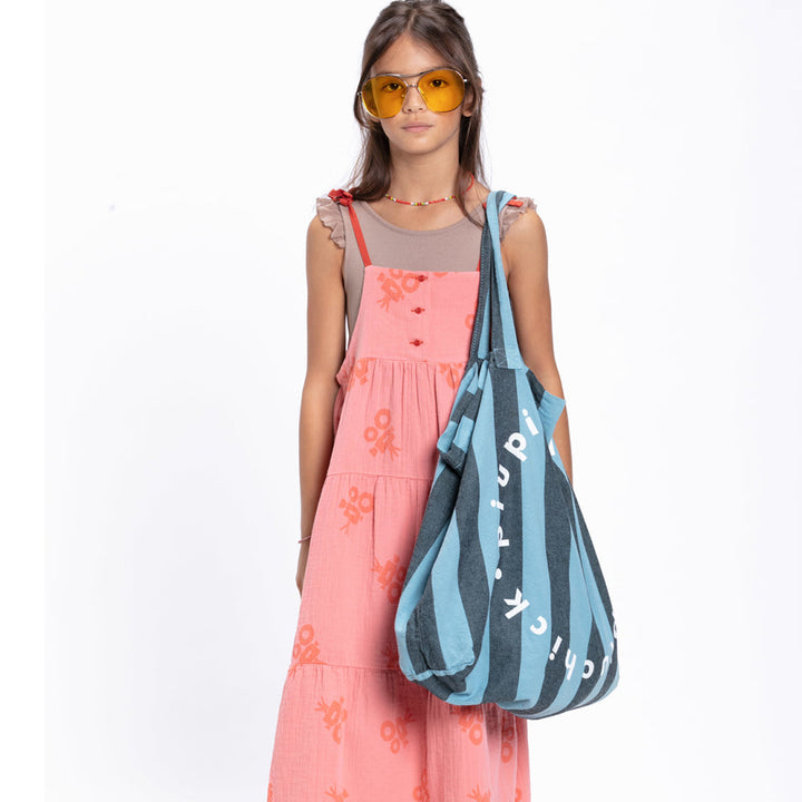 Long Flowing Dress - Pink w/Cameras All Over