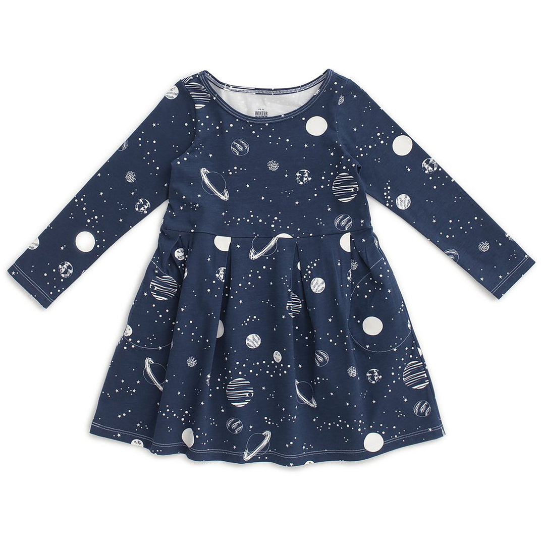 Madison Dress - Planets Night Sky