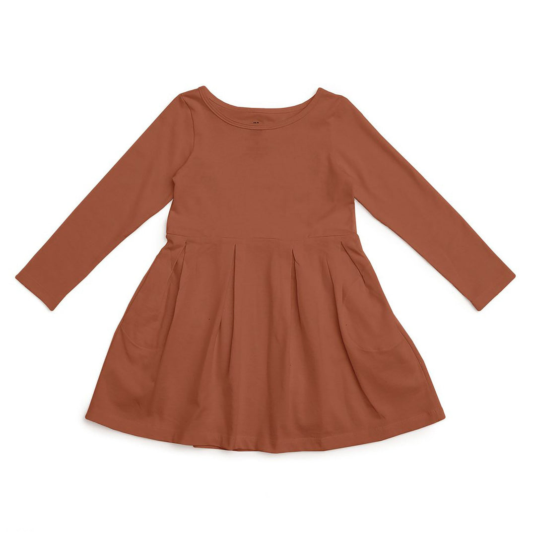 Madison Dress - Solid Chestnut