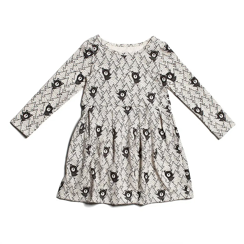 Madison Dress - Black Bears