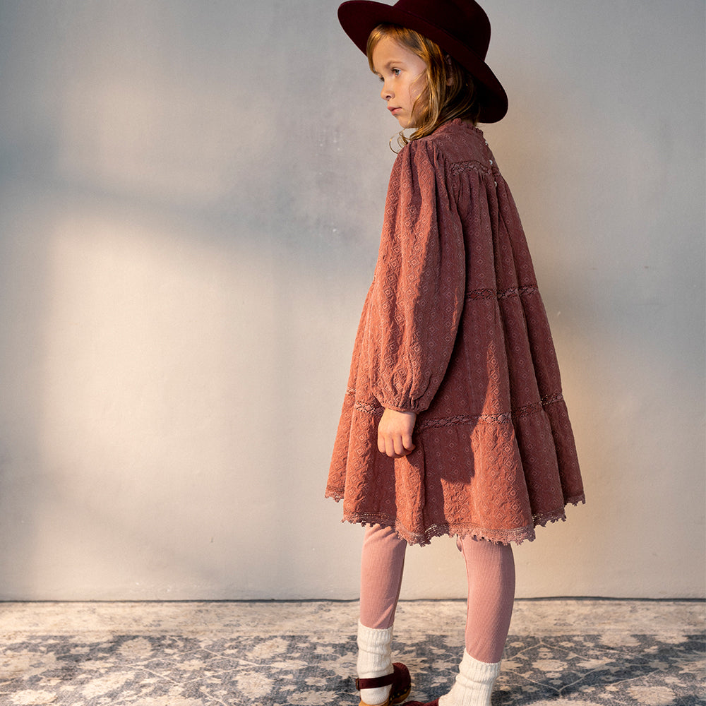 Matilda Dress - Rose Down Natural
