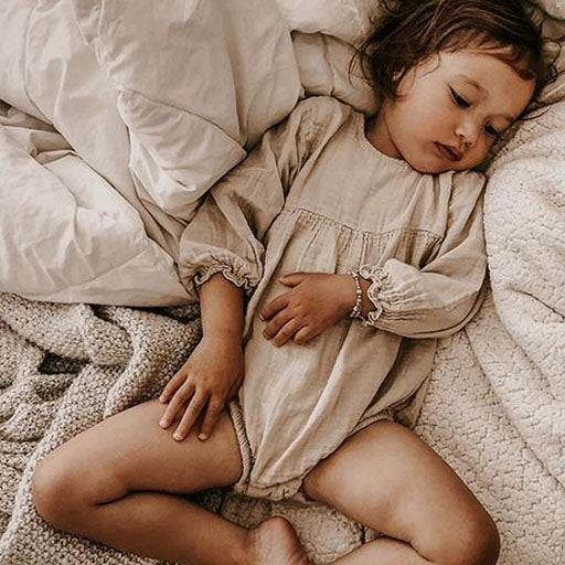The Meadow Romper - Ecru