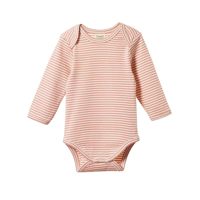 Long Sleeve Bodysuit - Tulip Stripe