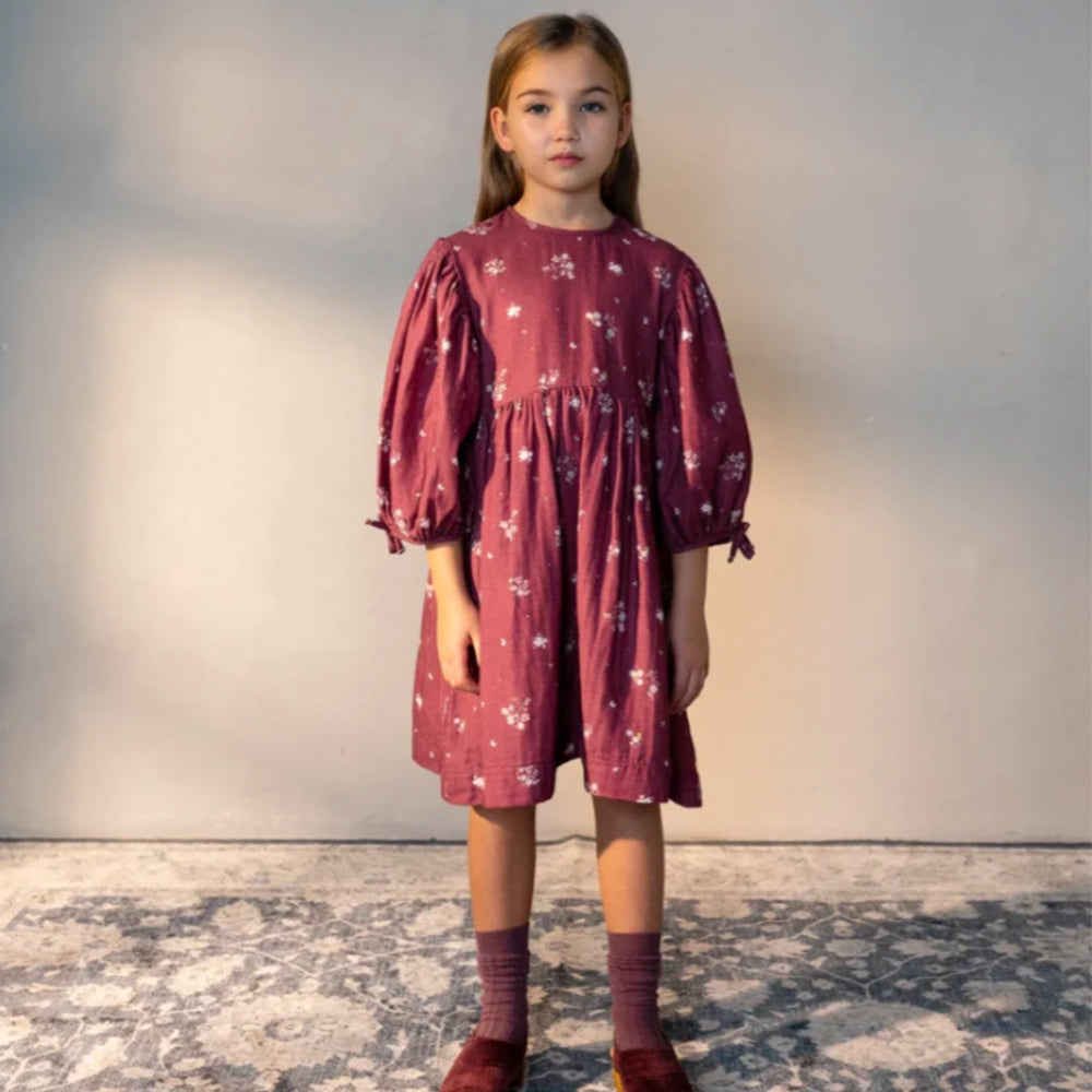 Nora Dress - Autumn Flowers