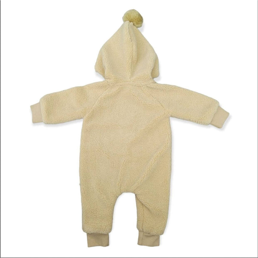 Sherpa Babysuit - Almond