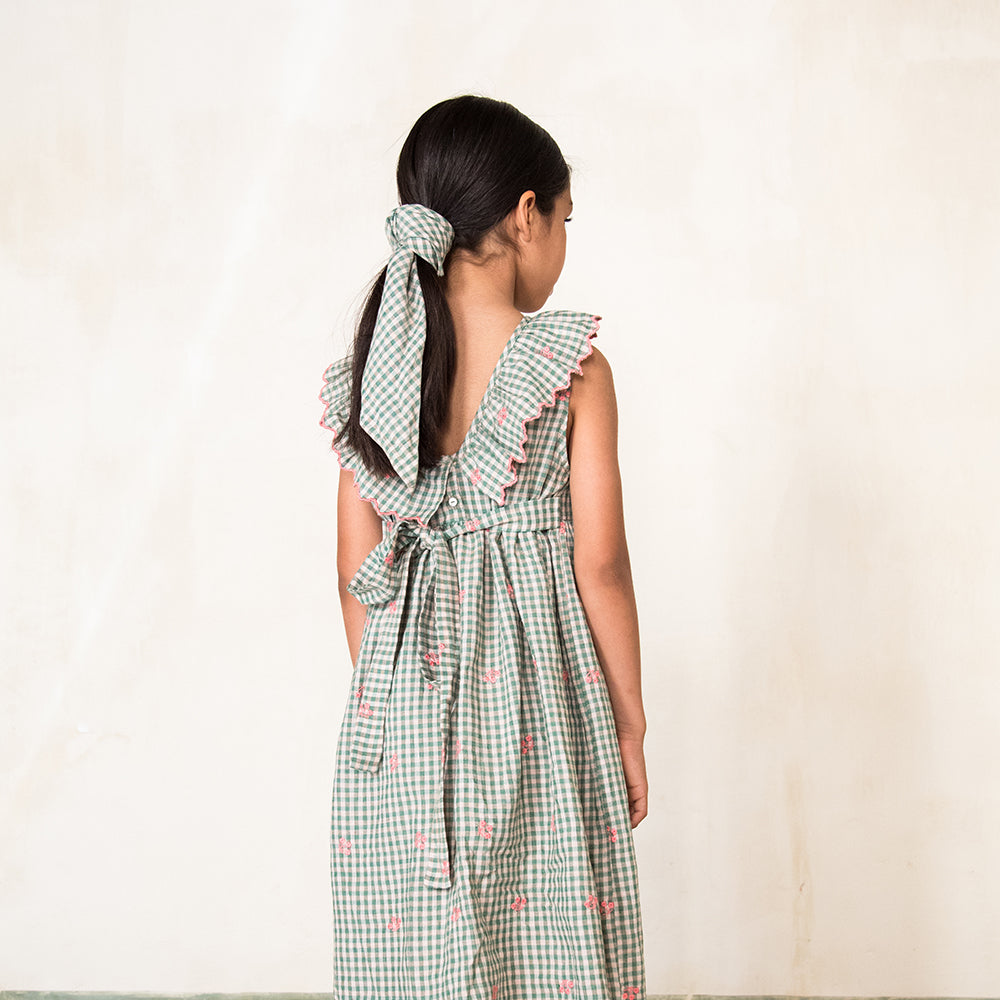 Olivia Scrunchie - Pin Check