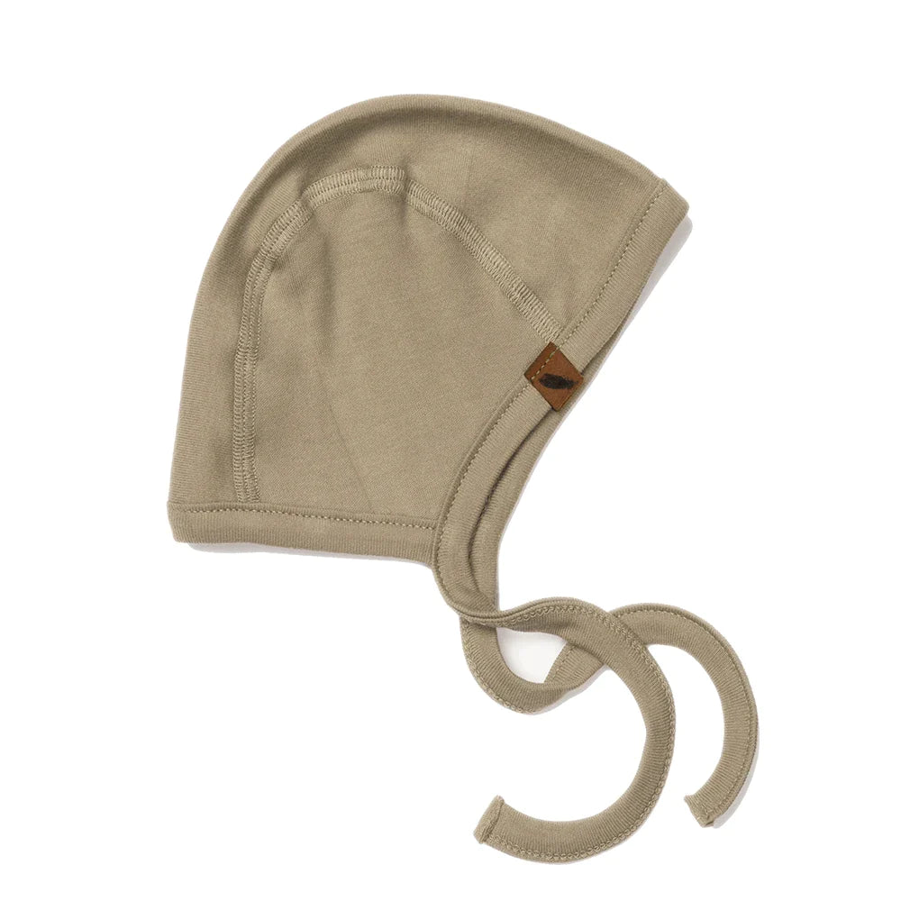 Organic Baby Bonnet - Dune