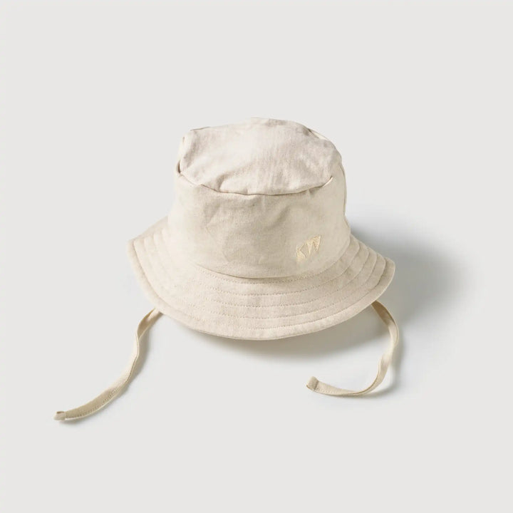 Organic Bucket Hat - Oatmeal Melange