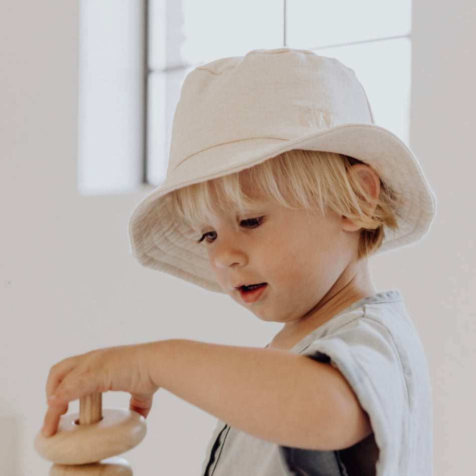 Organic Bucket Hat - Denim