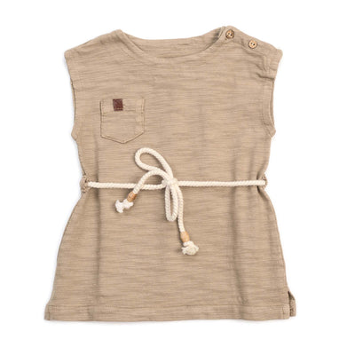 Organic Field Dress - Fawn