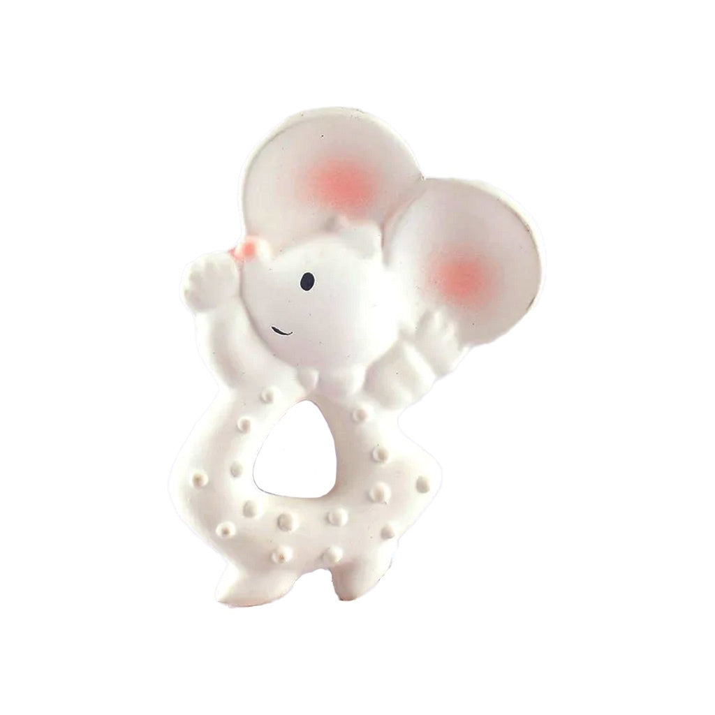 Meiya the Mouse Organic Natural Rubber Teether
