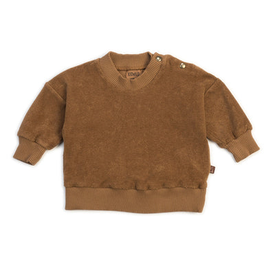 Organic Terry Sweatshirt - Brick