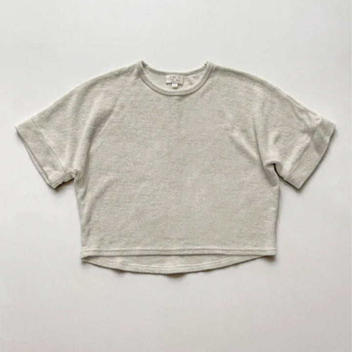 The Oversized Terry Top - Ecru