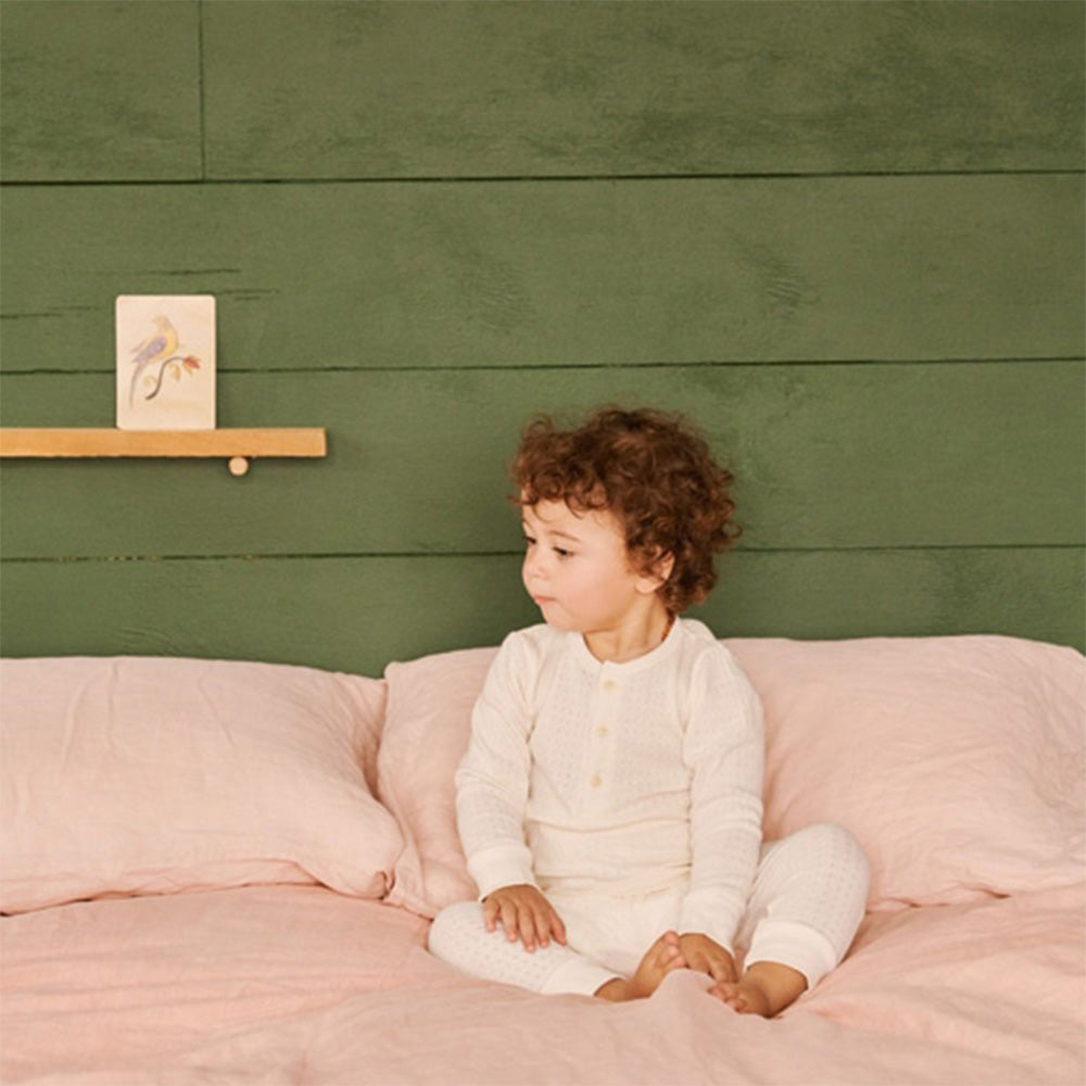 Pointelle Long Sleeve Pajama Set