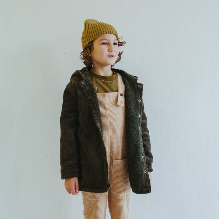 Organic Corduroy Parka - Forest