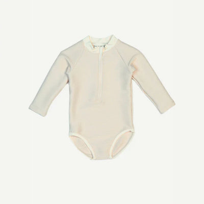 Girls' Rash One Piece - Milk