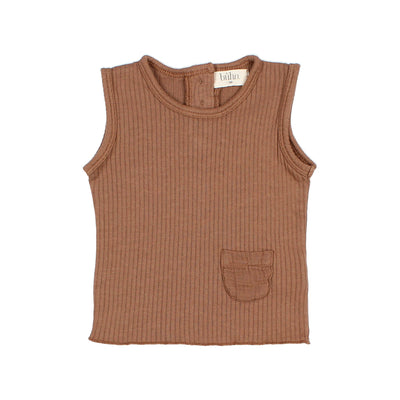 Sidney Tank Top - Cocoa