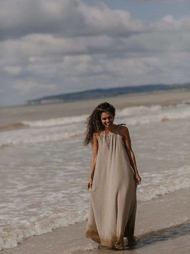 The River Dress - Oatmeal