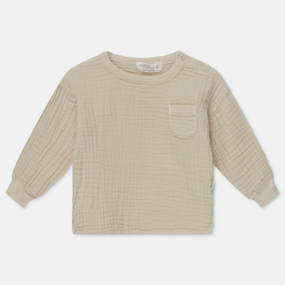 Organic Baby T-Shirt - Stone