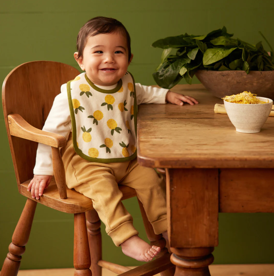 Reversible Bib - Pineapple