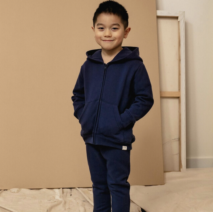 Felice Classic Zip-Up - Marine