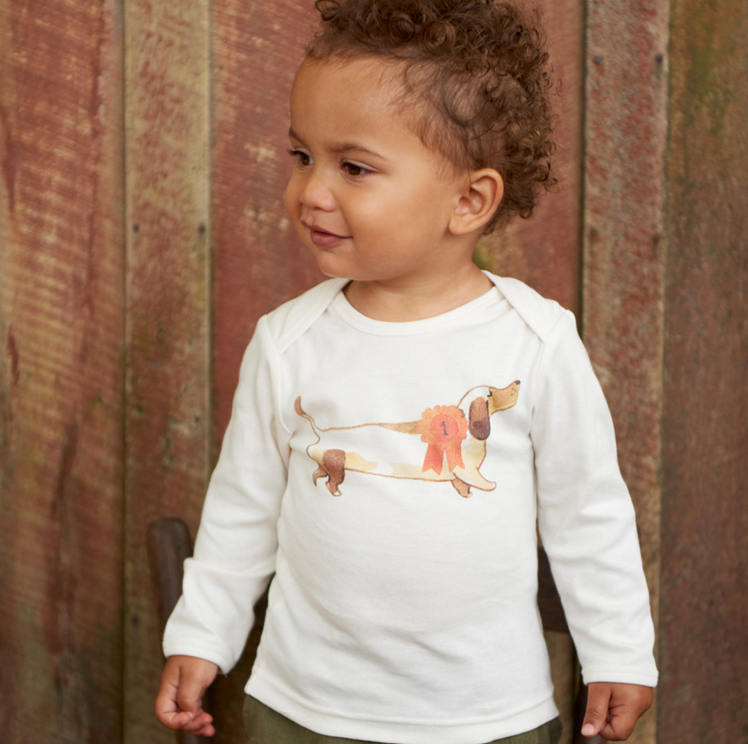 Simple Tee - Top Dog Print