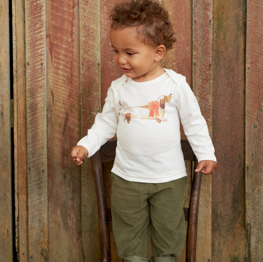 Simple Tee - Top Dog Print