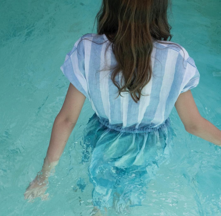 Dress Long Enjoy - Light Blue