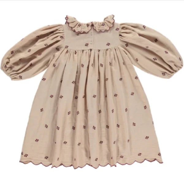 Olivia Dress - Dawn Rose