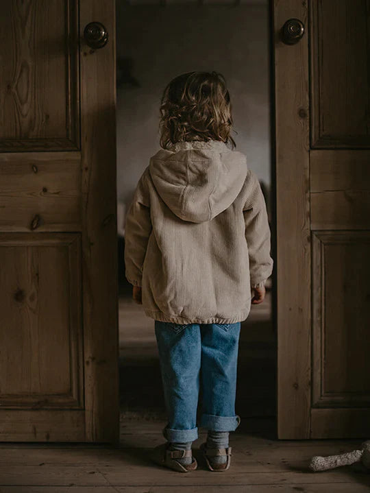 The Corduroy Coat - Oatmeal