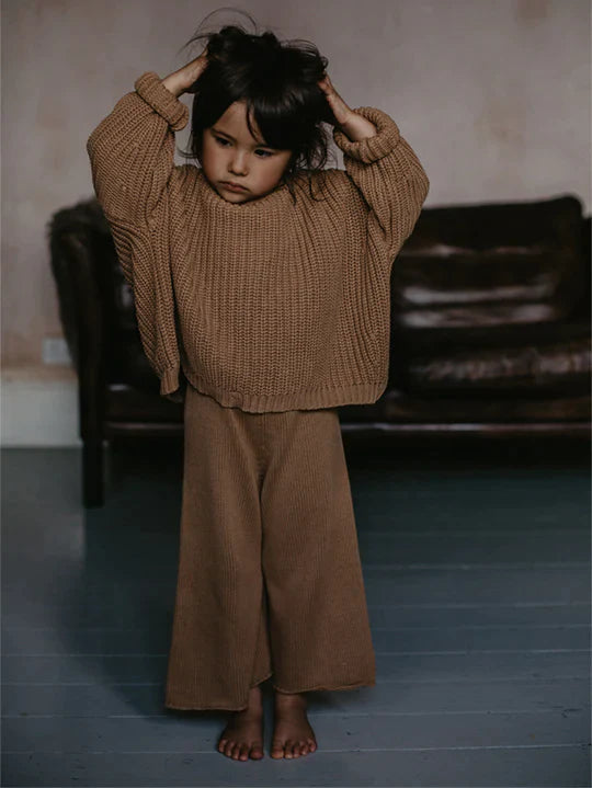 The Chunky Sweater - Caramel