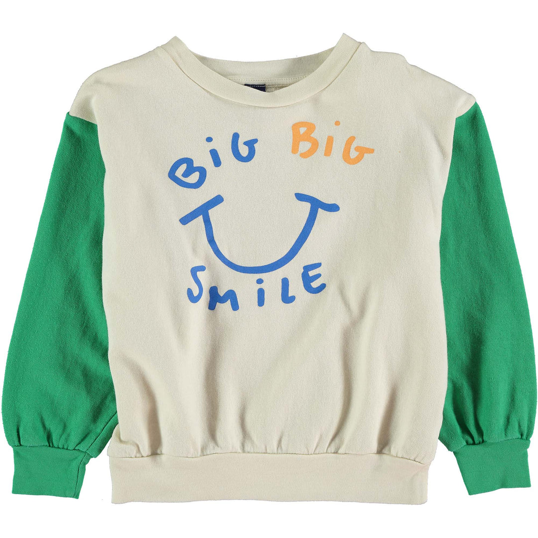 Sweatshirt Big Smile - Green