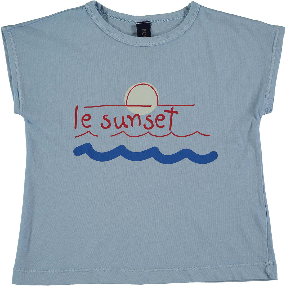 T-Shirt Le Sunset - Light Blue