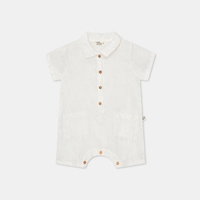 Linen Jumpsuit - Ivory