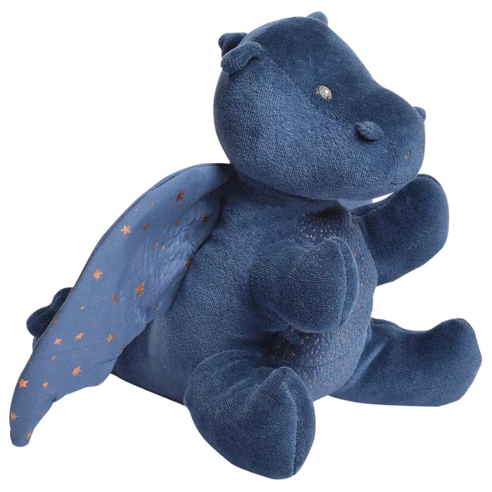 Midnight Dragon Soft Organic Blush Toy