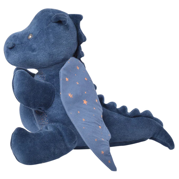 Midnight Dragon Soft Organic Blush Toy