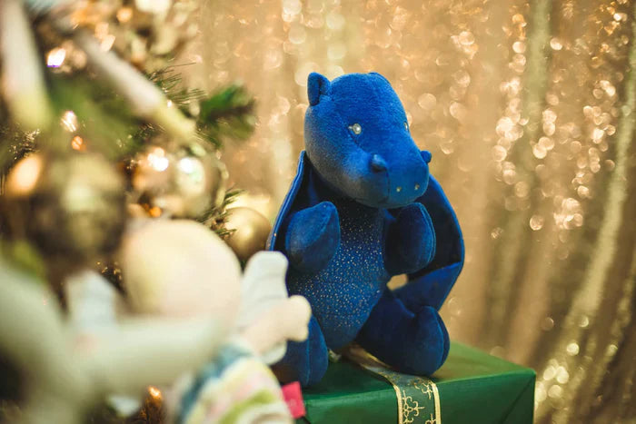 Midnight Dragon Soft Organic Blush Toy