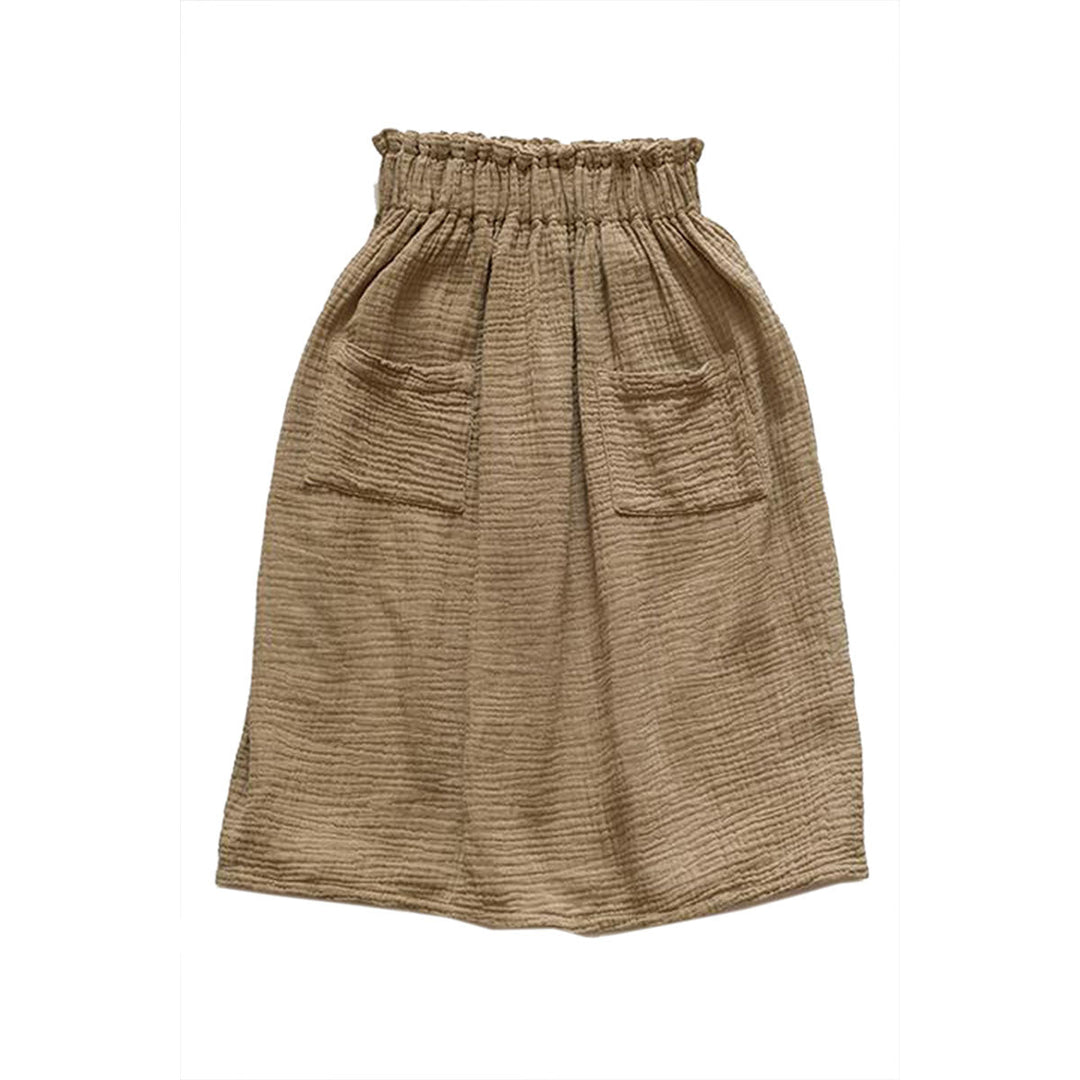 The Muslin Skirt - Camel