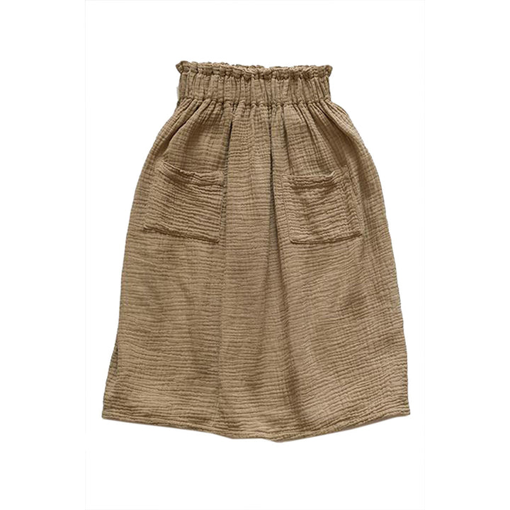 The Muslin Skirt - Camel