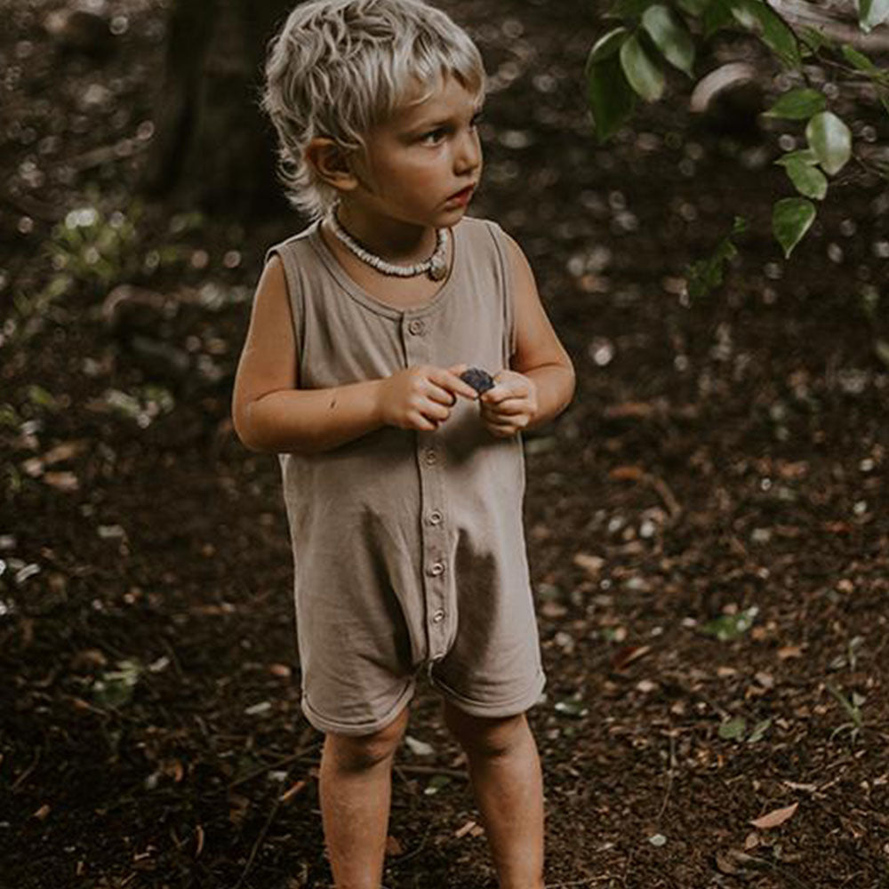 The Beach Bum Playsuit - Sage