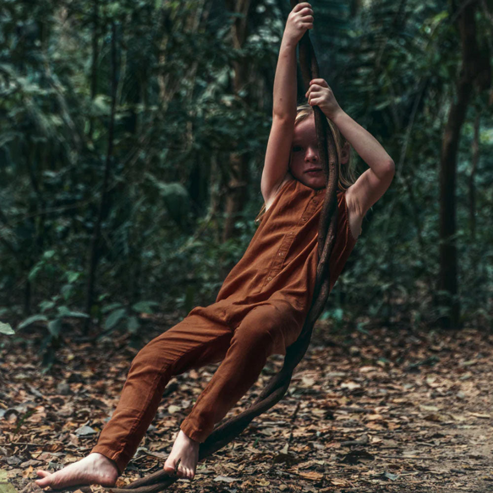 The Forest Playsuit - Rust