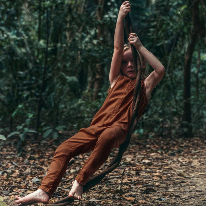 The Forest Playsuit - Rust