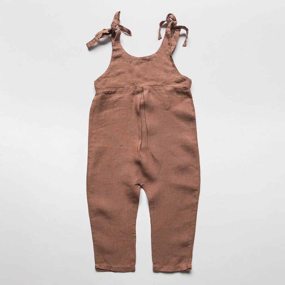 The Greta Overall - Cinnamon