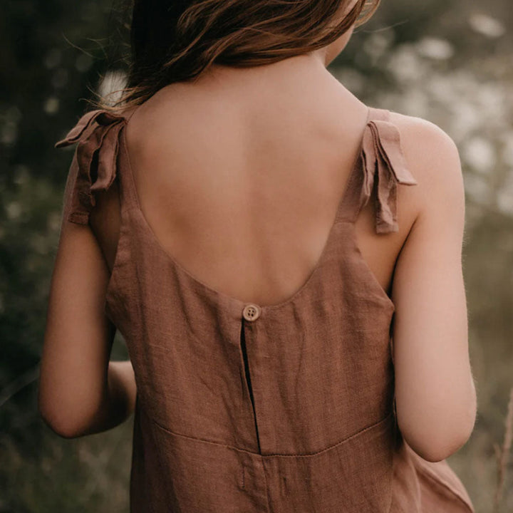 The Greta Overall - Cinnamon